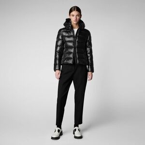SAVE THE DUCK Black Puffer Jacket